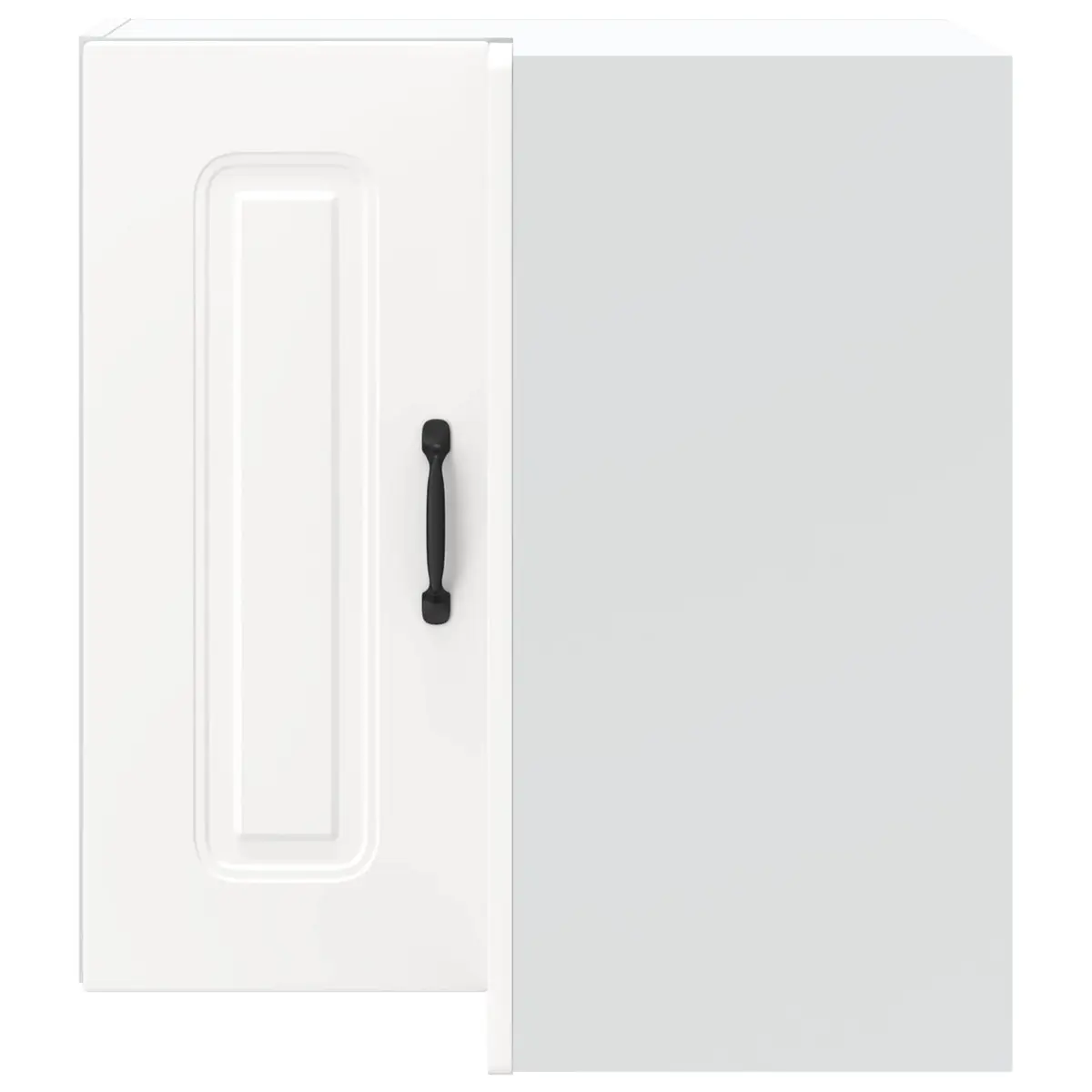 White Engineered Wood Kitchen Wall Corner Cabinet