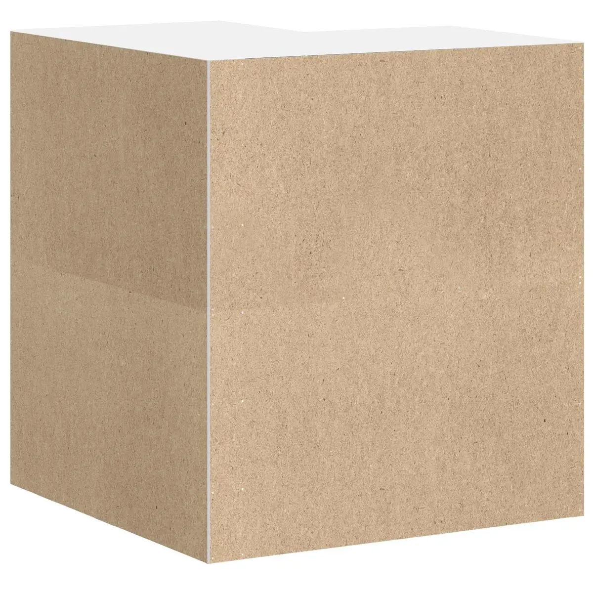 White Engineered Wood Kitchen Wall Corner Cabinet