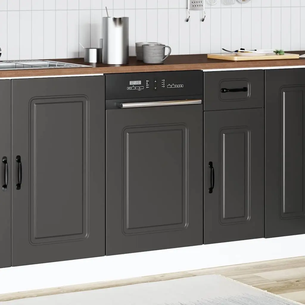 Black Dishwasher Panel for Kitchen Appliances