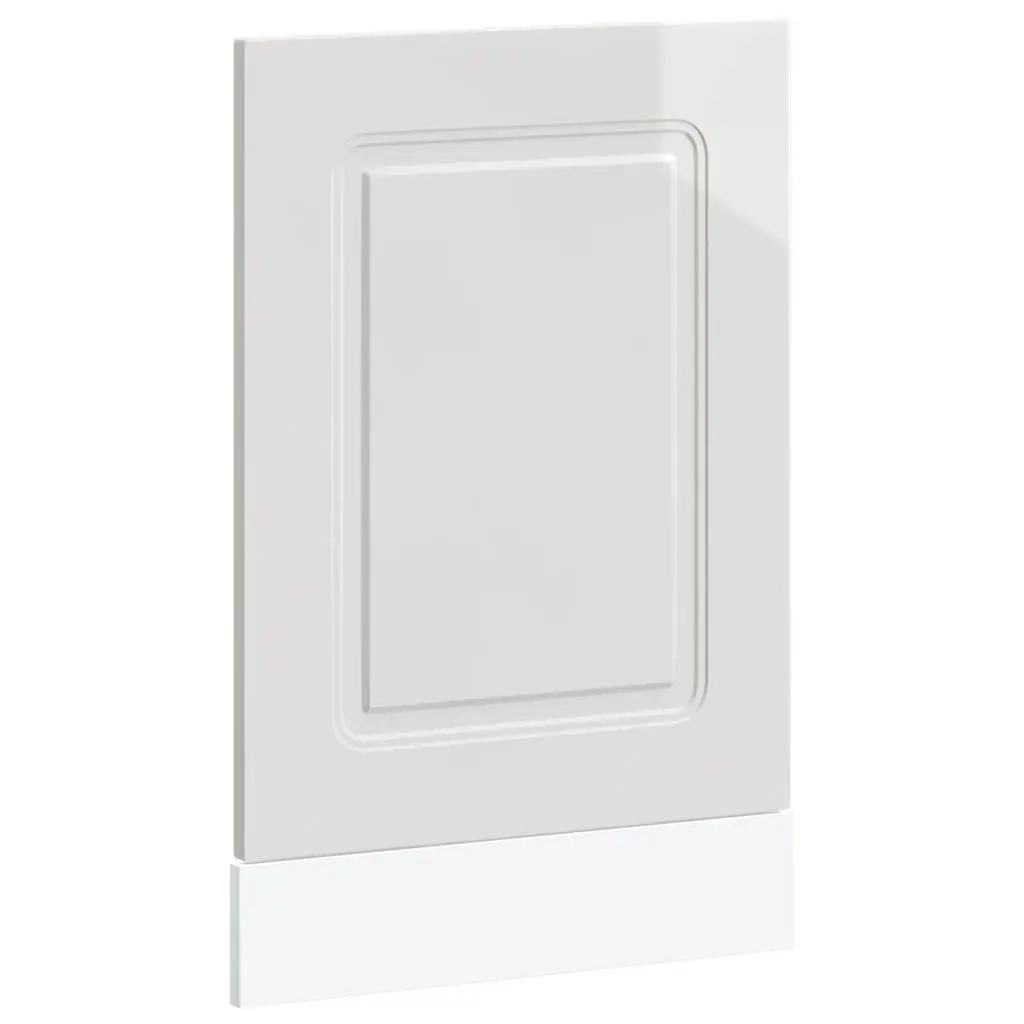 High Gloss White Dishwasher Panel for Kitchen Cabinet