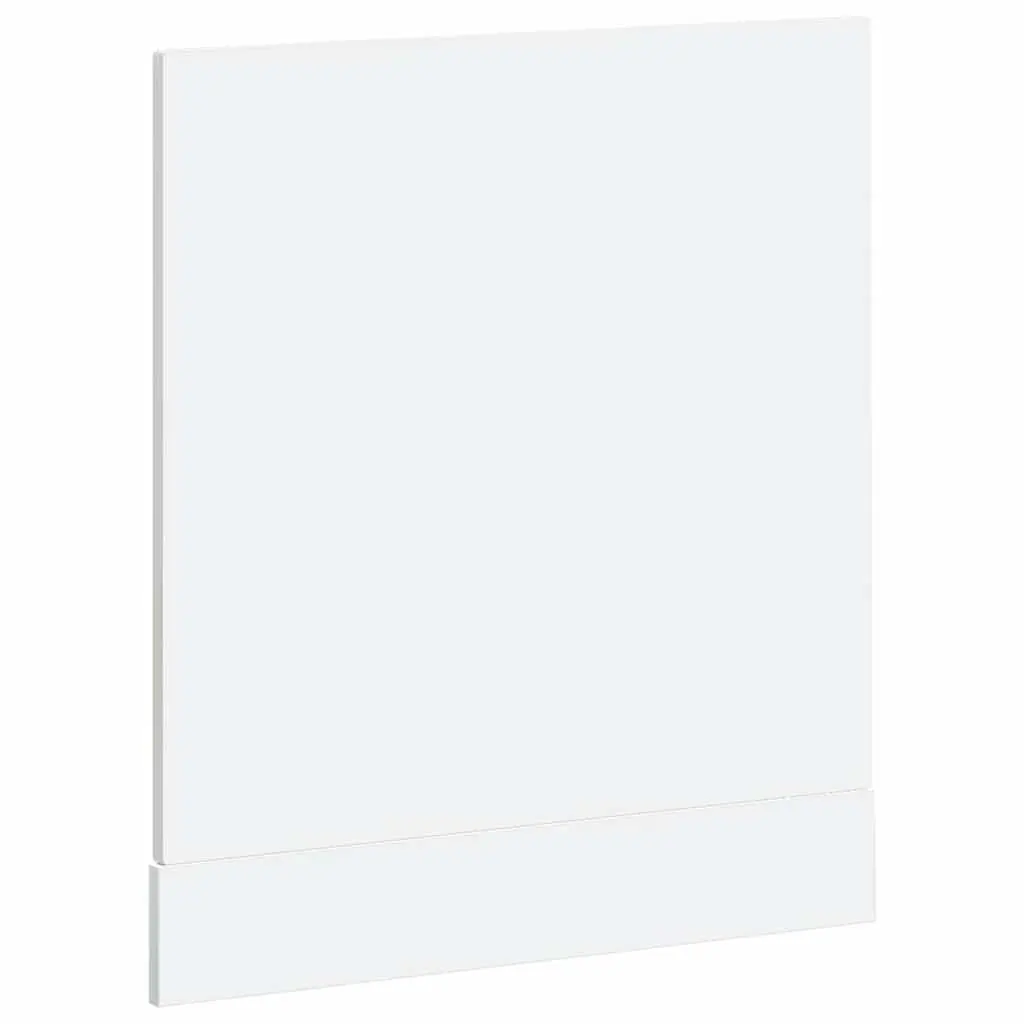 High Gloss White Dishwasher Panel for Kitchen Cabinets