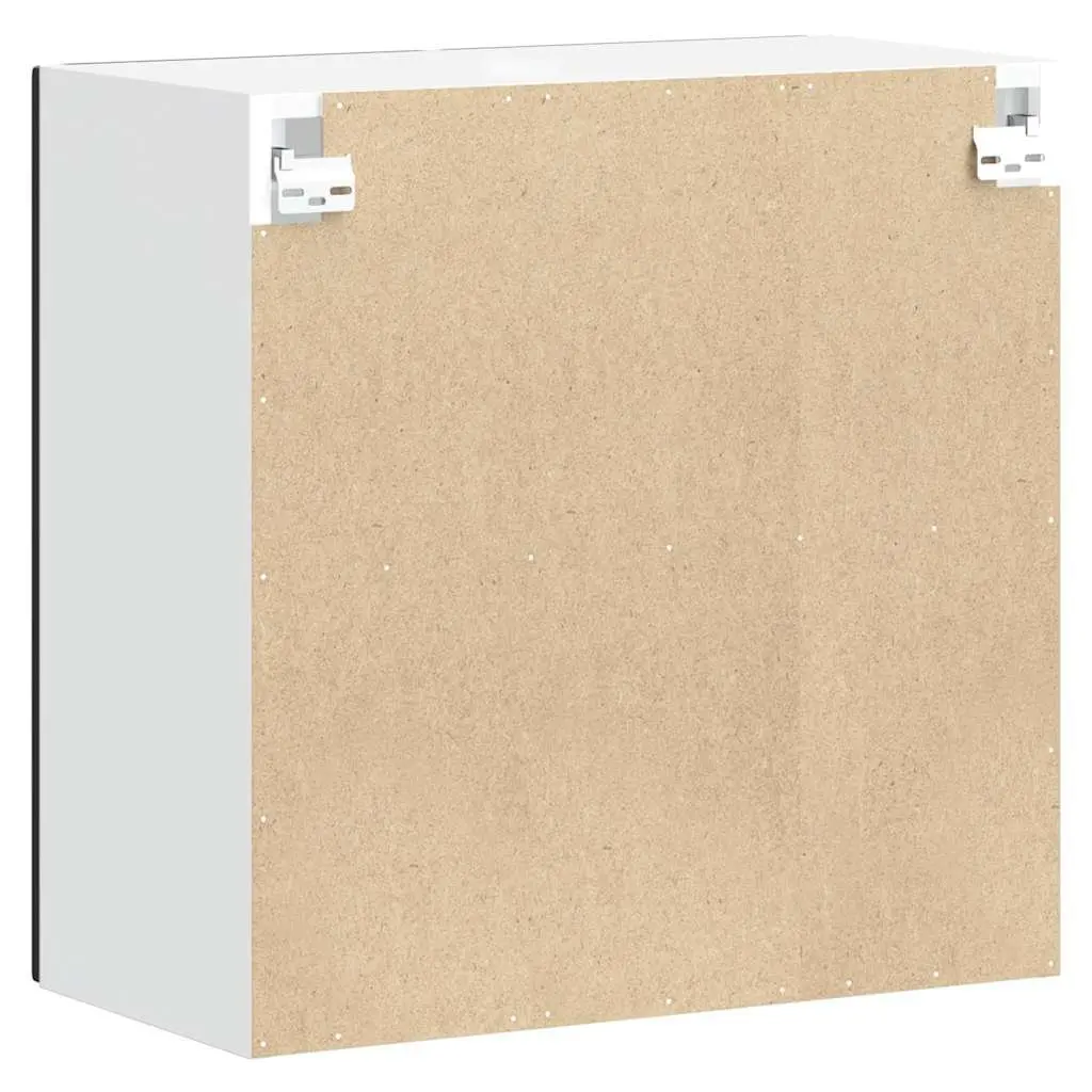 Black Engineered Wood Kitchen Wall Cabinet