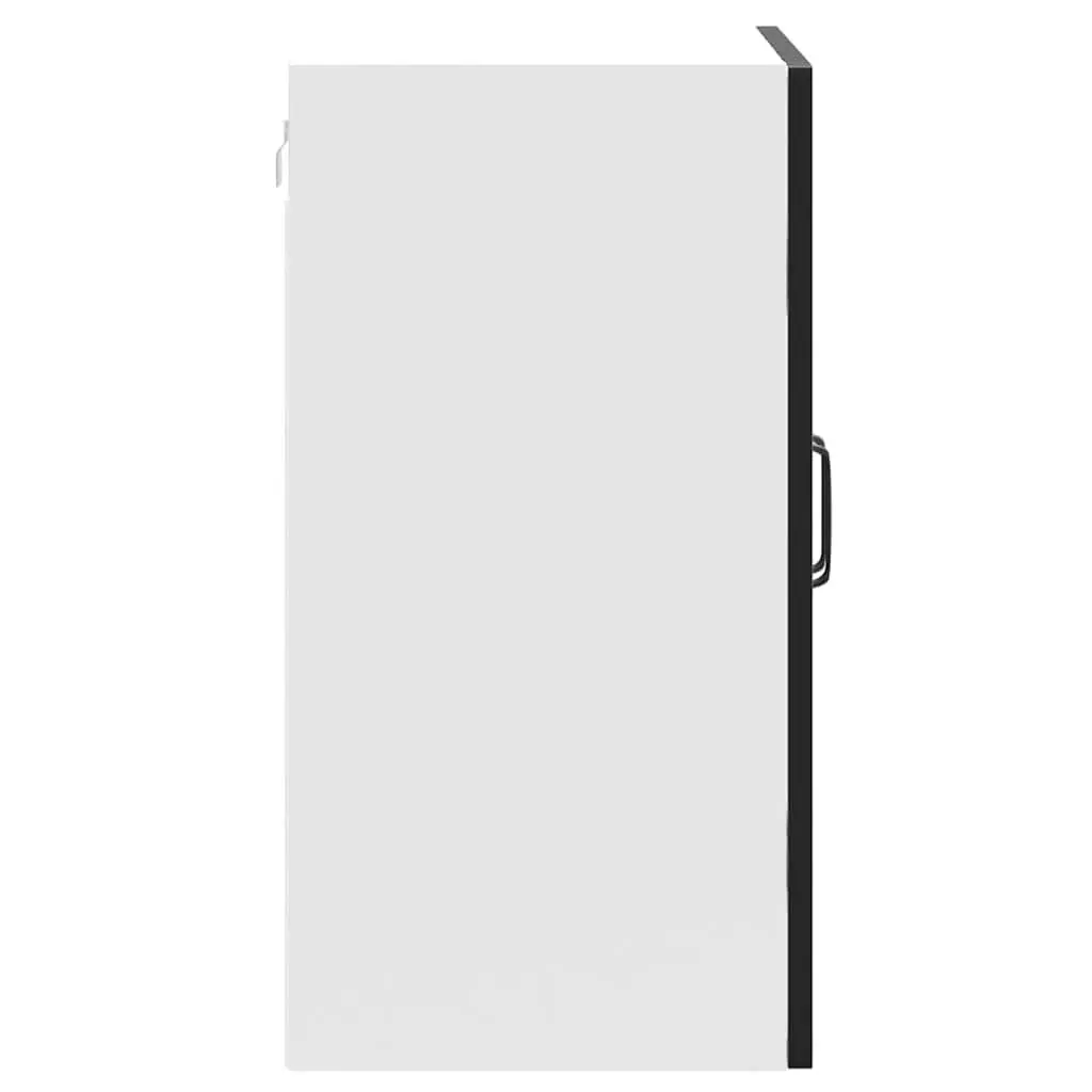 Black Engineered Wood Kitchen Wall Cabinet