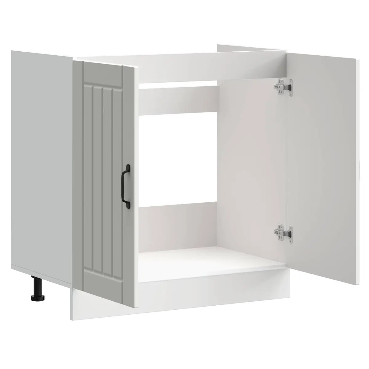 Engineered Wood White Kitchen Sink Base Cabinet