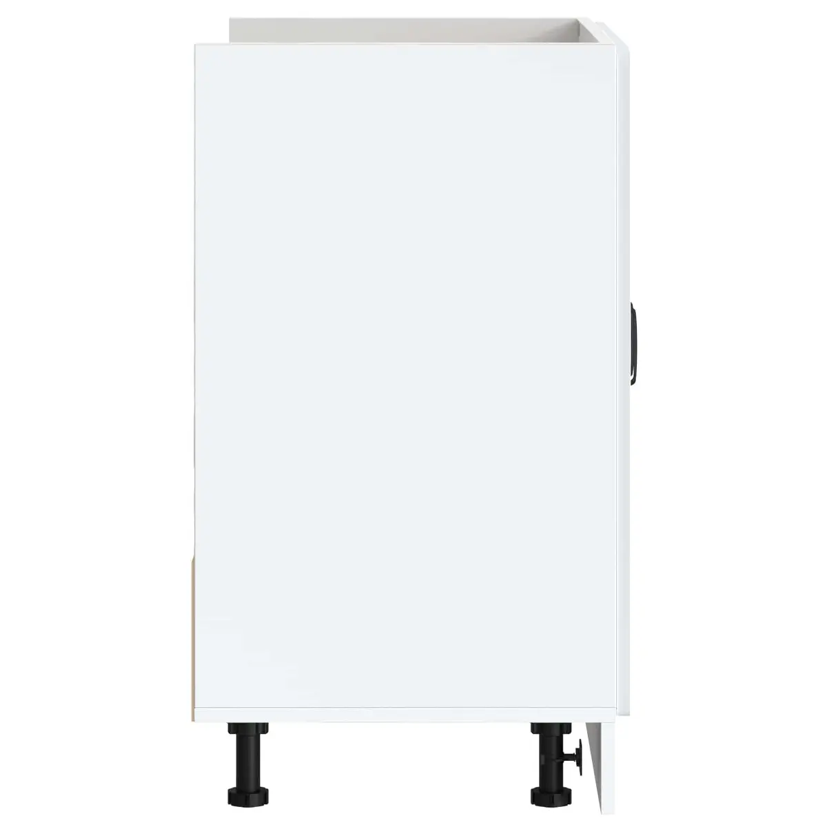 Engineered Wood White Kitchen Sink Base Cabinet