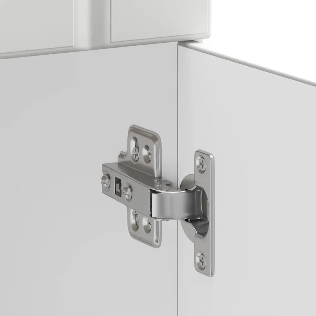 White Engineered Wood Kitchen Base Cabinet