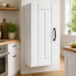 Engineered Wood Kitchen Wall Cabinet with Glass Door
