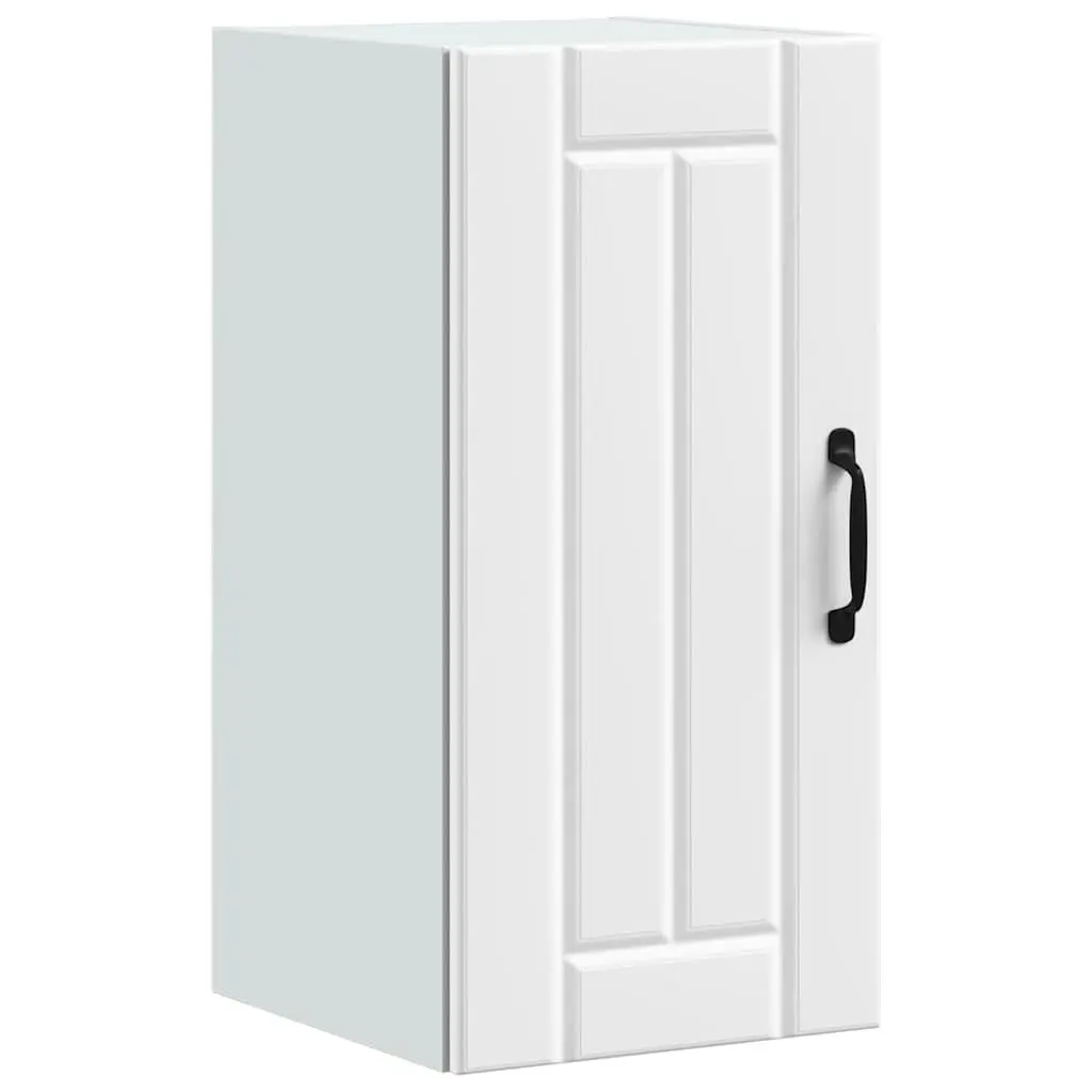 Engineered Wood Kitchen Wall Cabinet with Glass Door