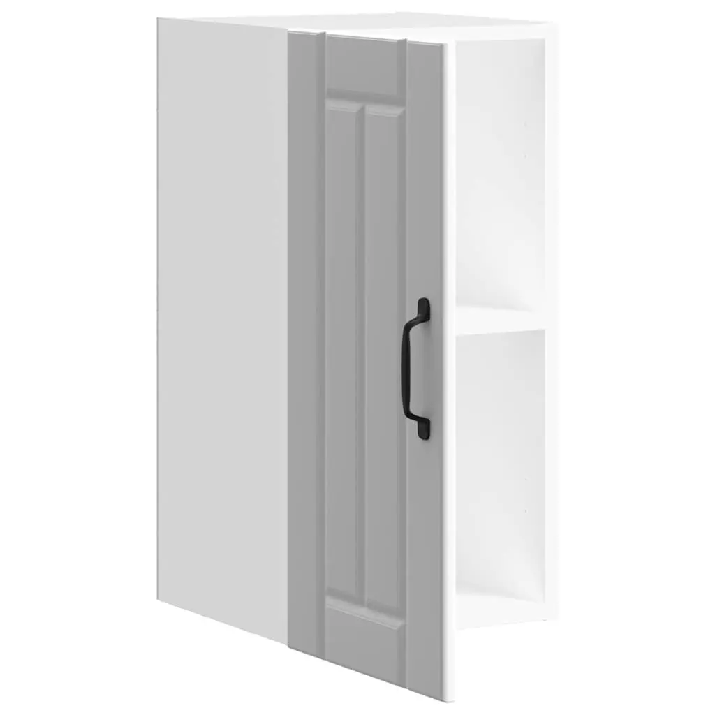 Engineered Wood Kitchen Wall Cabinet with Glass Door