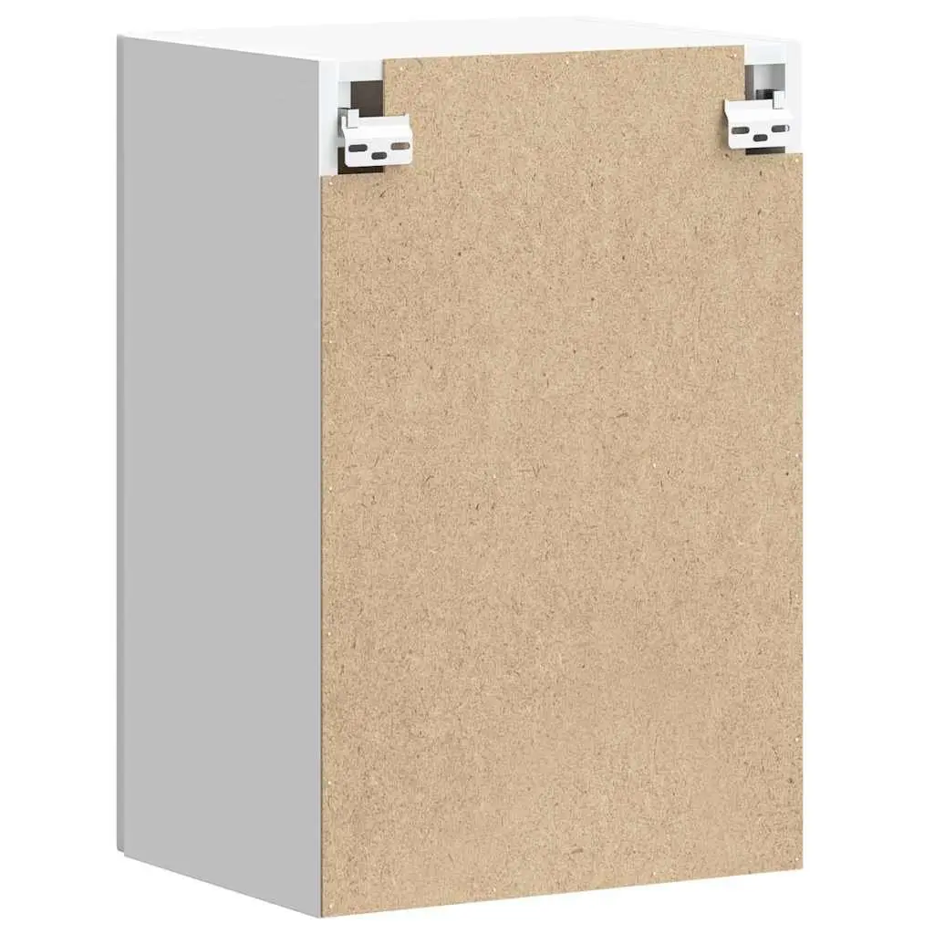 White Engineered Wood Kitchen Wall Cabinet