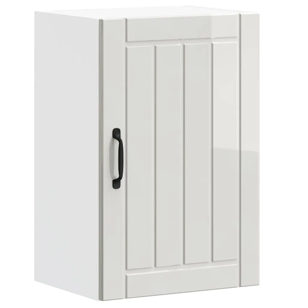 White Engineered Wood Kitchen Wall Cabinet