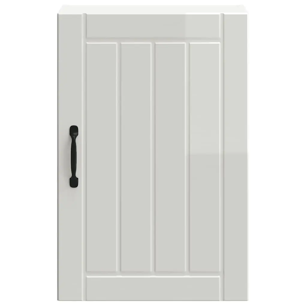 White Engineered Wood Kitchen Wall Cabinet
