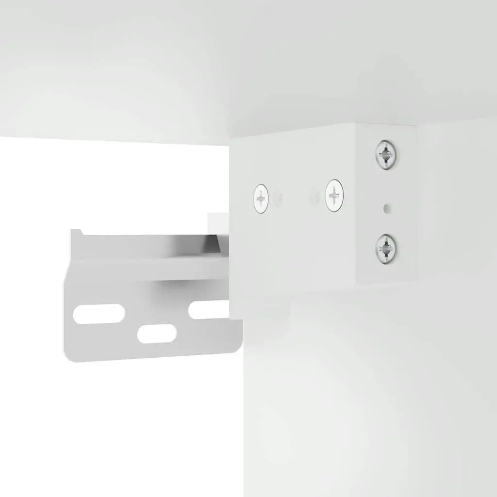 White Engineered Wood Kitchen Wall Cabinet