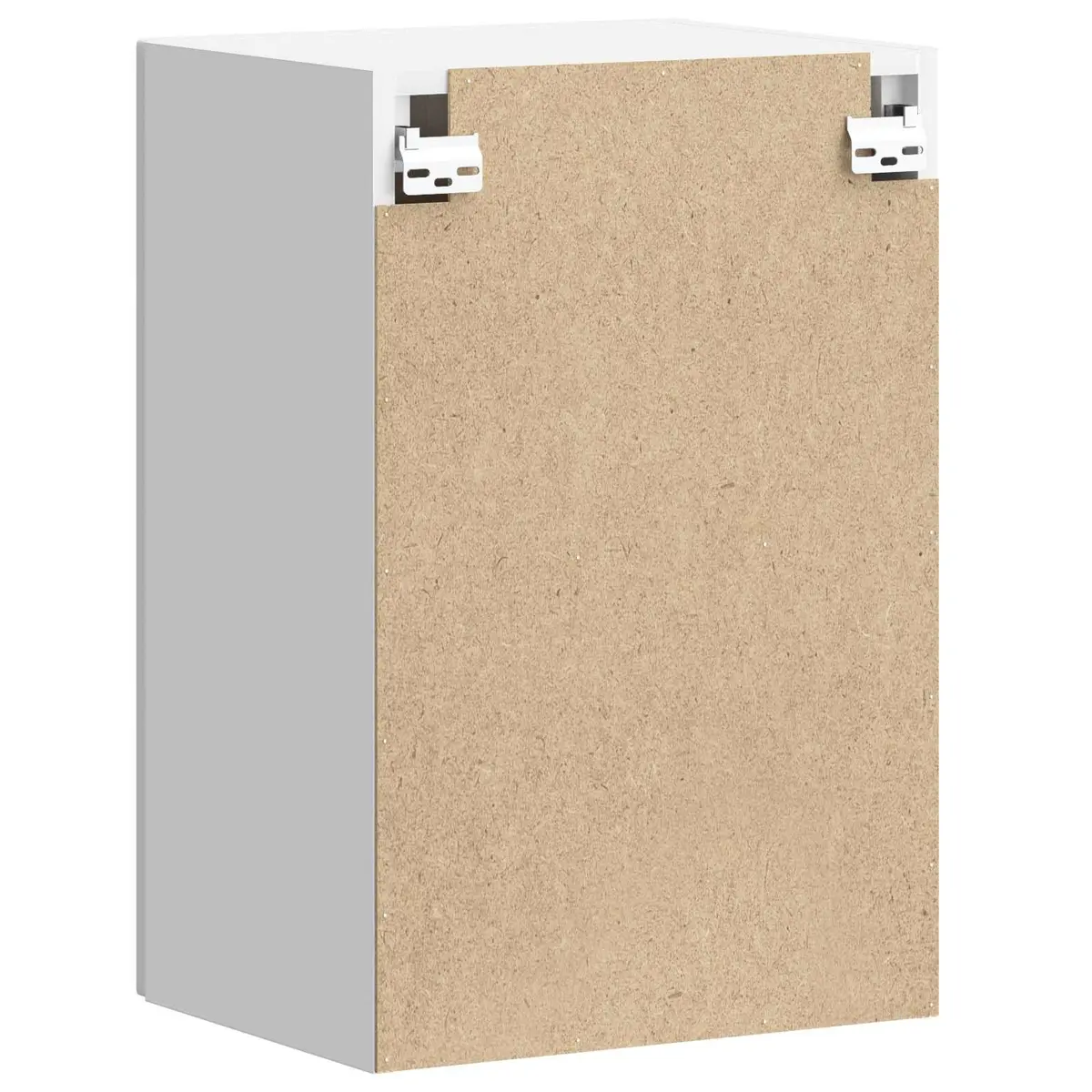 Kitchen Wall Cabinets Engineered Wood 2 pcs White Storage Cupboards