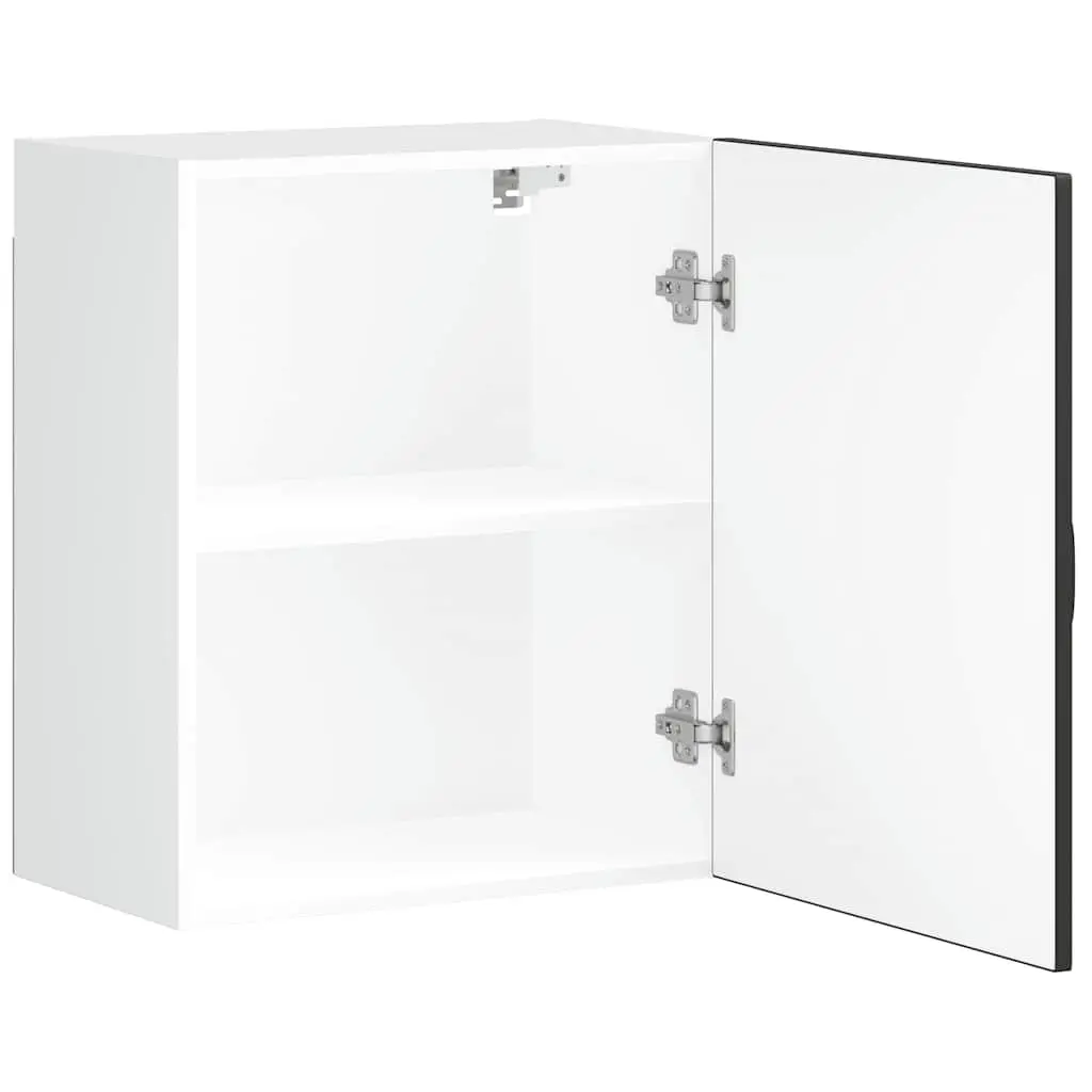 Black Engineered Wood Kitchen Wall Cabinet