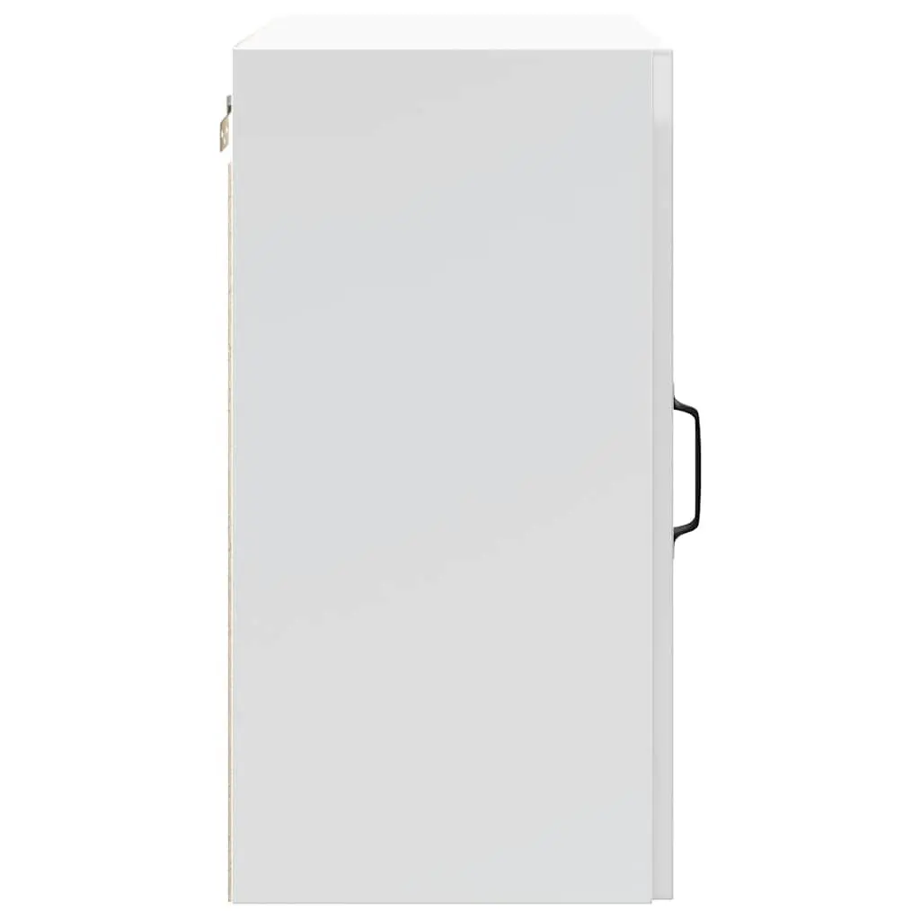 High Gloss White Engineered Wood Kitchen Wall Cabinet