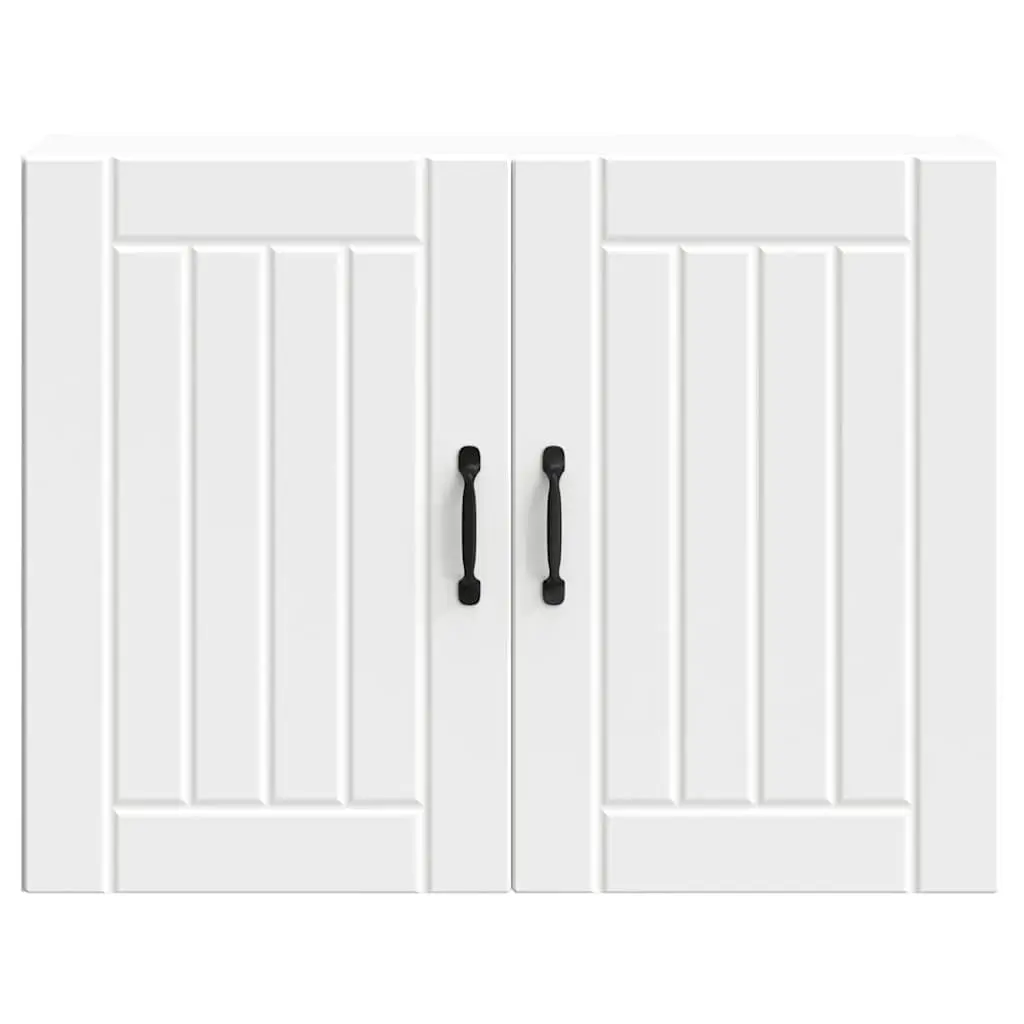 White Engineered Wood Kitchen Wall Cabinet