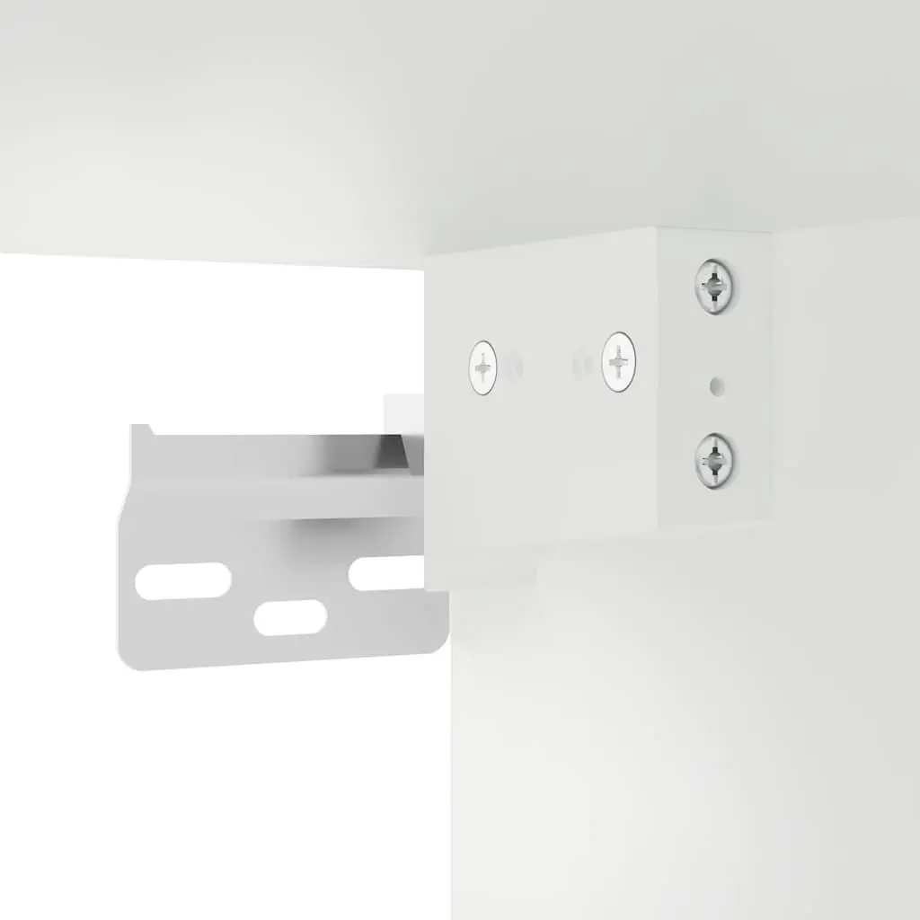 White Engineered Wood Kitchen Wall Cabinet