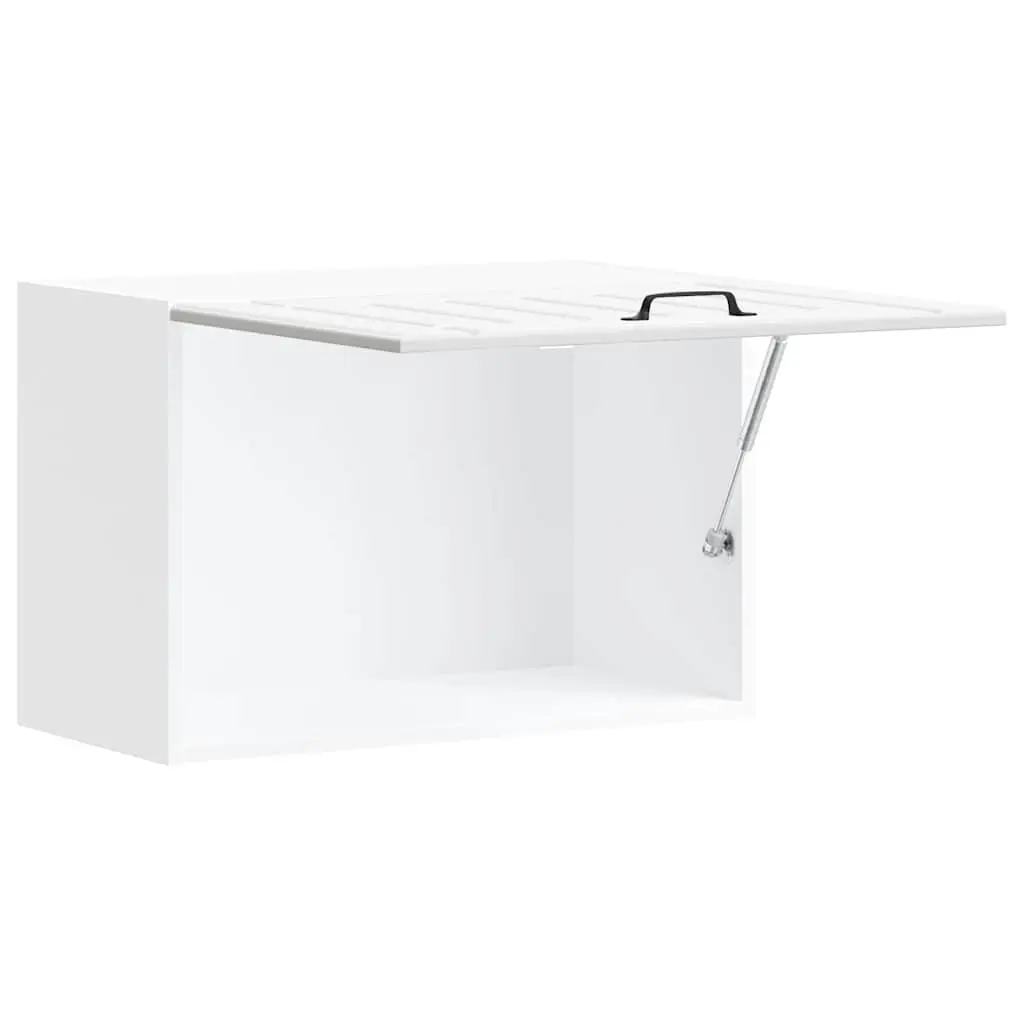 White Engineered Wood Kitchen Wall Cabinet