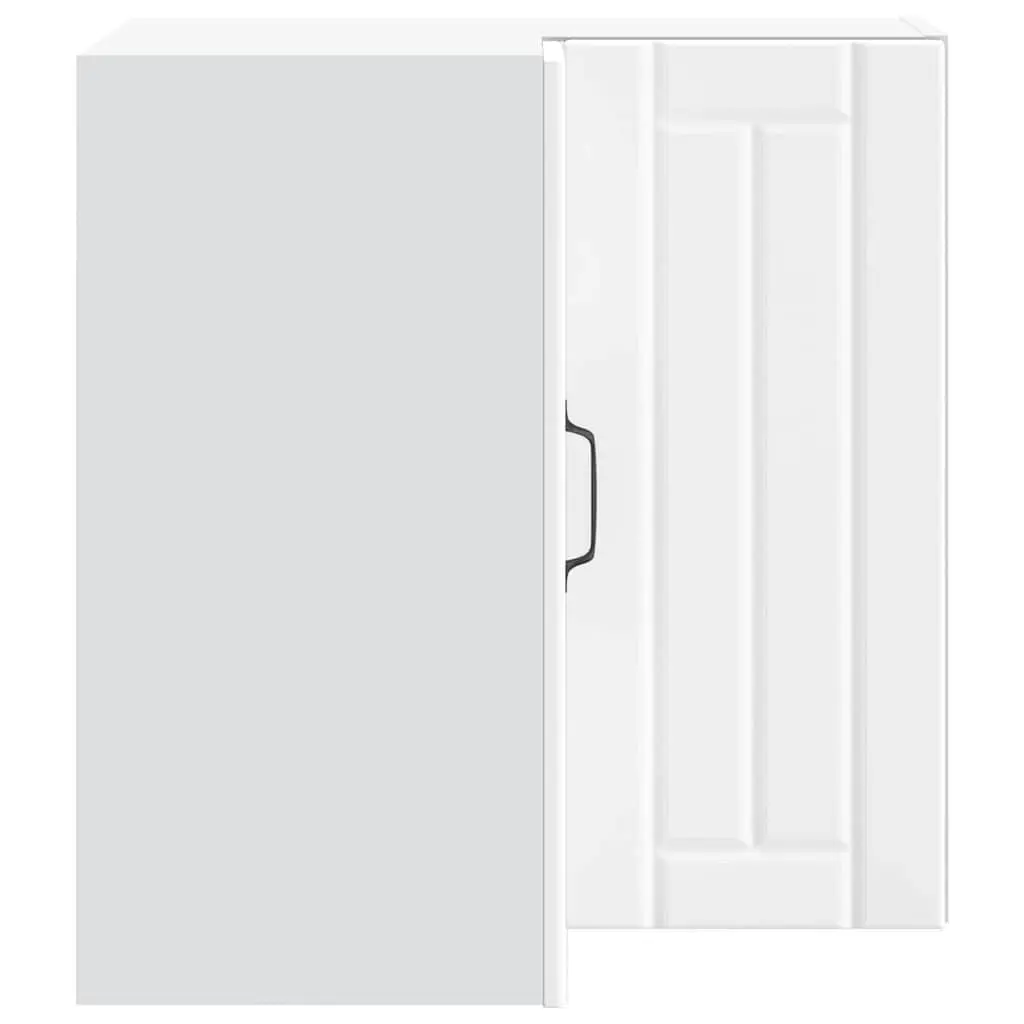 Engineered Wood Kitchen Corner Cabinet in White