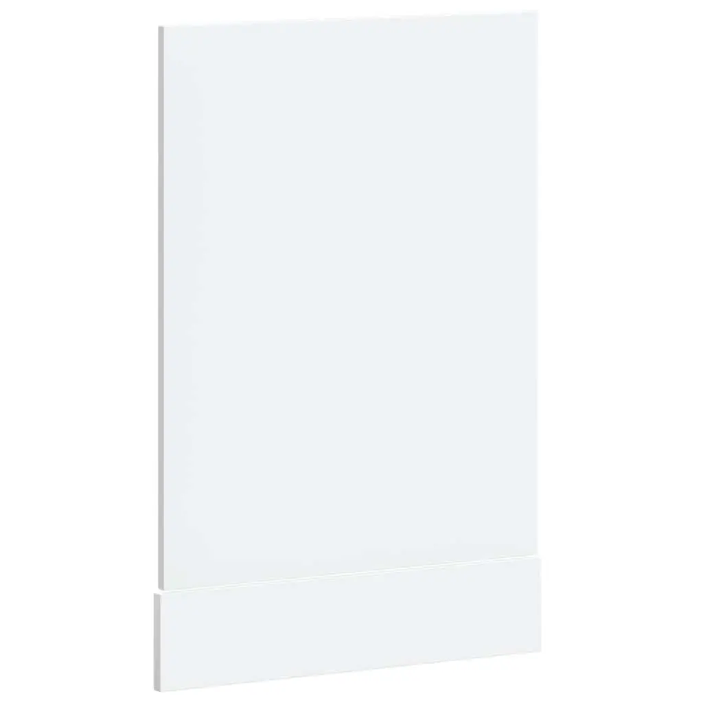 Engineered Wood Dishwasher Panel in White for Kitchen Protection