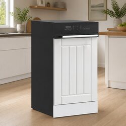 High Gloss White Engineered Wood Dishwasher Front Panel