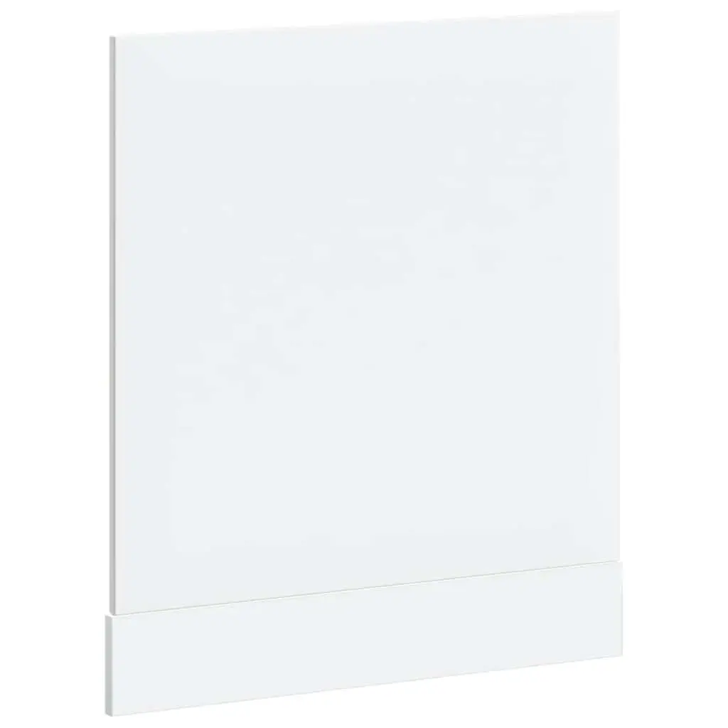 High Gloss White Dishwasher Panel for Kitchen Cabinets