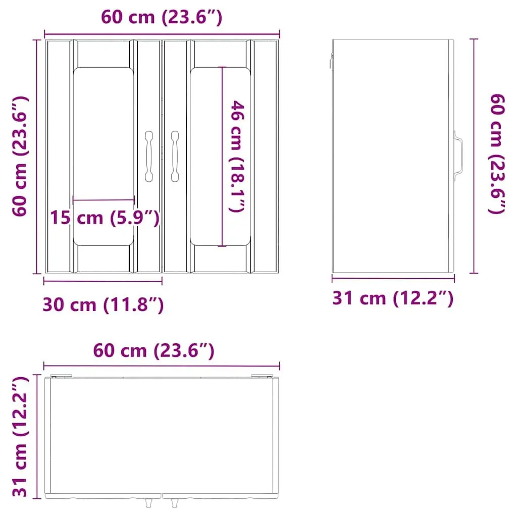 Black Glass Door Kitchen Wall Cabinet