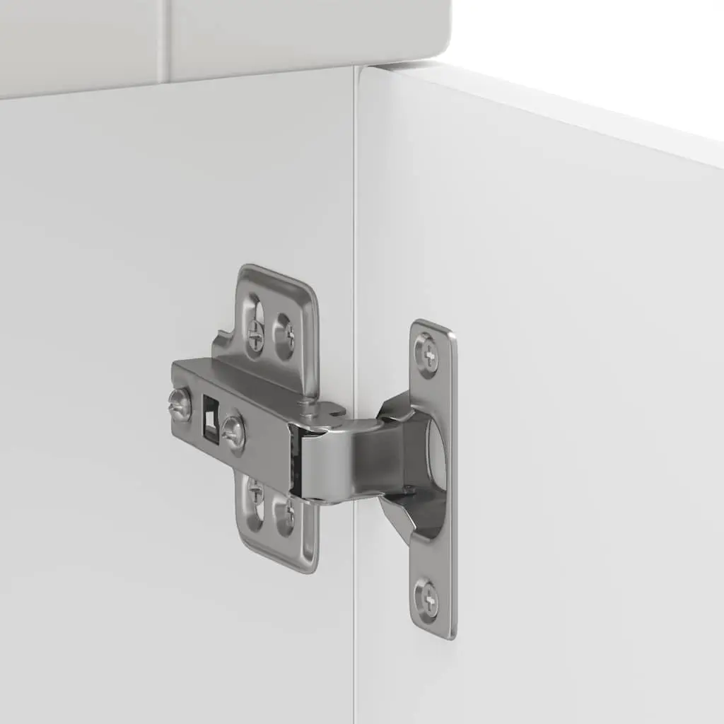 White Kitchen Base Cabinet with Adjustable Feet