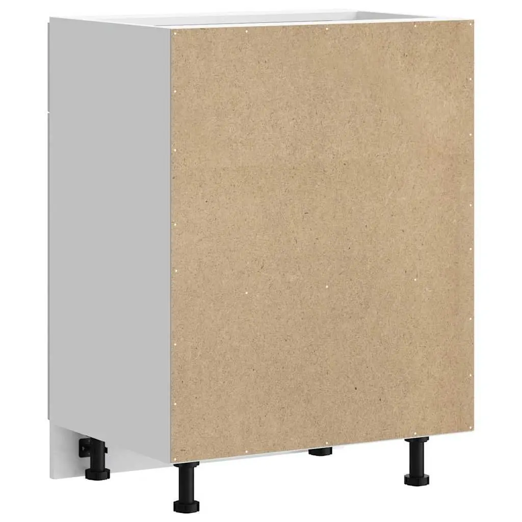 High Gloss White Kitchen Base Cabinet for Storage
