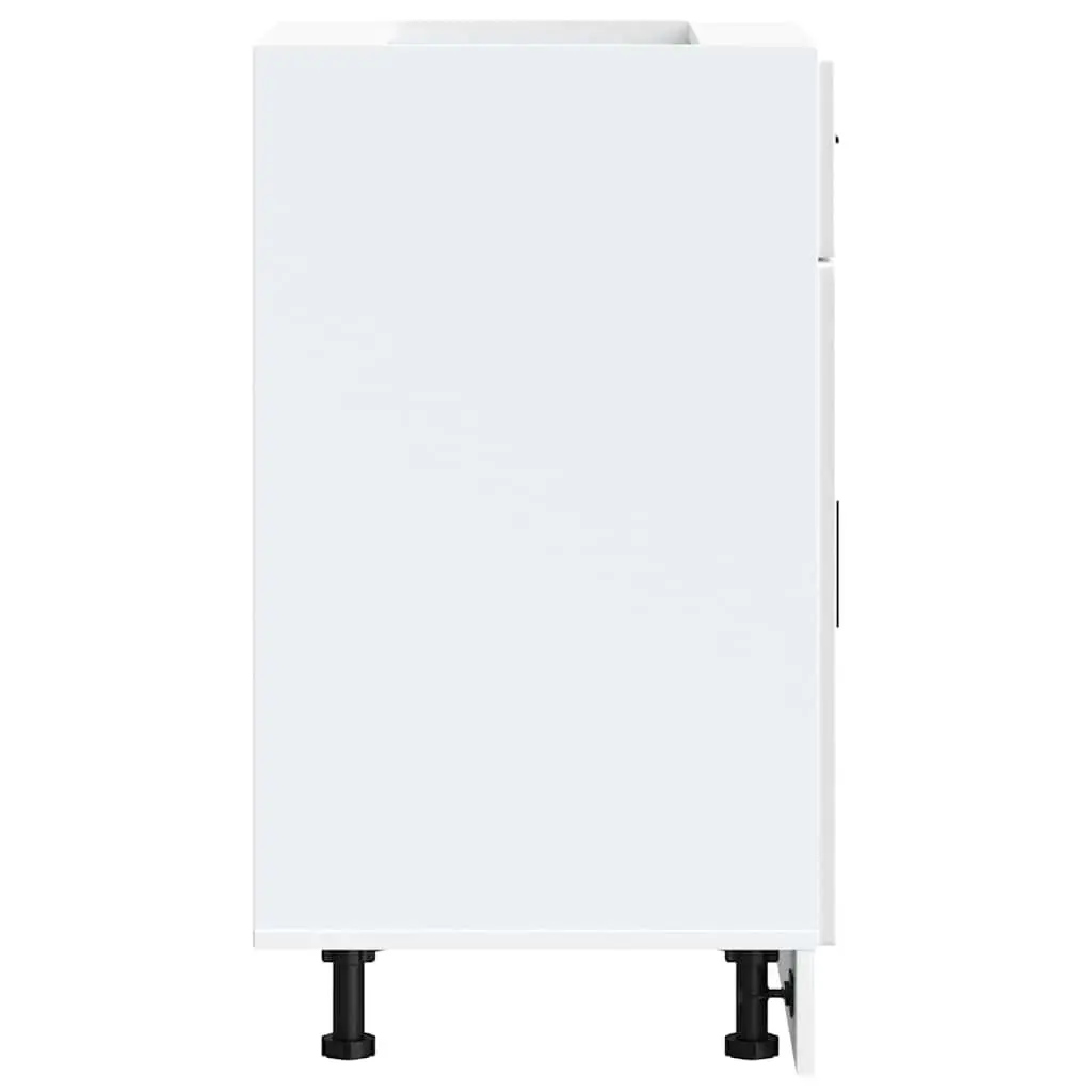 High Gloss White Kitchen Base Cabinet for Storage