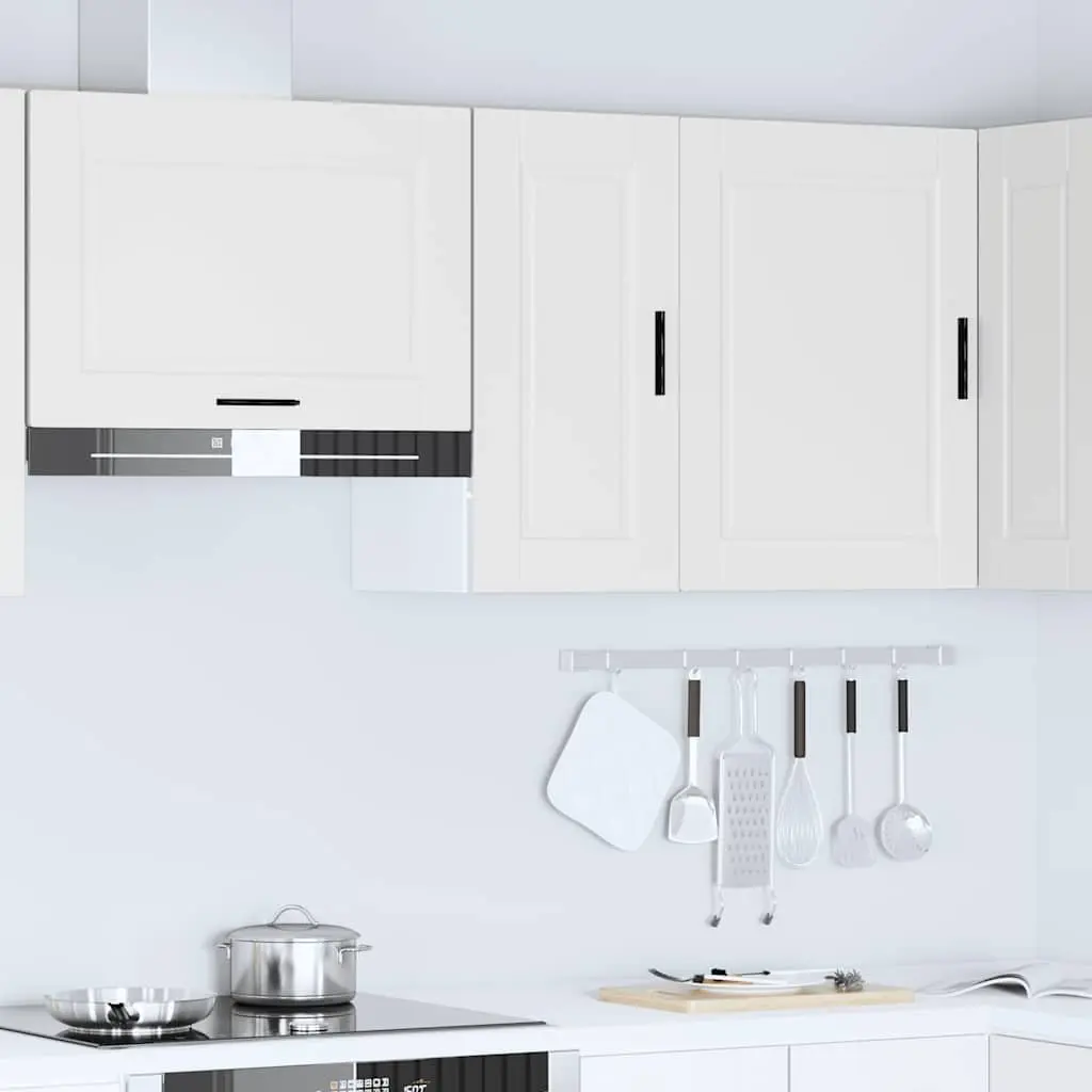 White Engineered Wood Kitchen Wall Cabinet