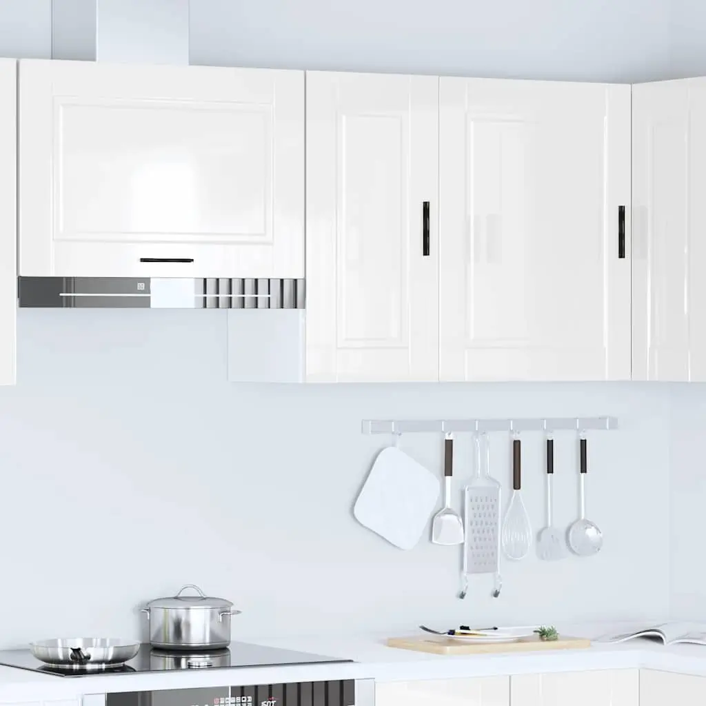White High Gloss Kitchen Wall Cabinet