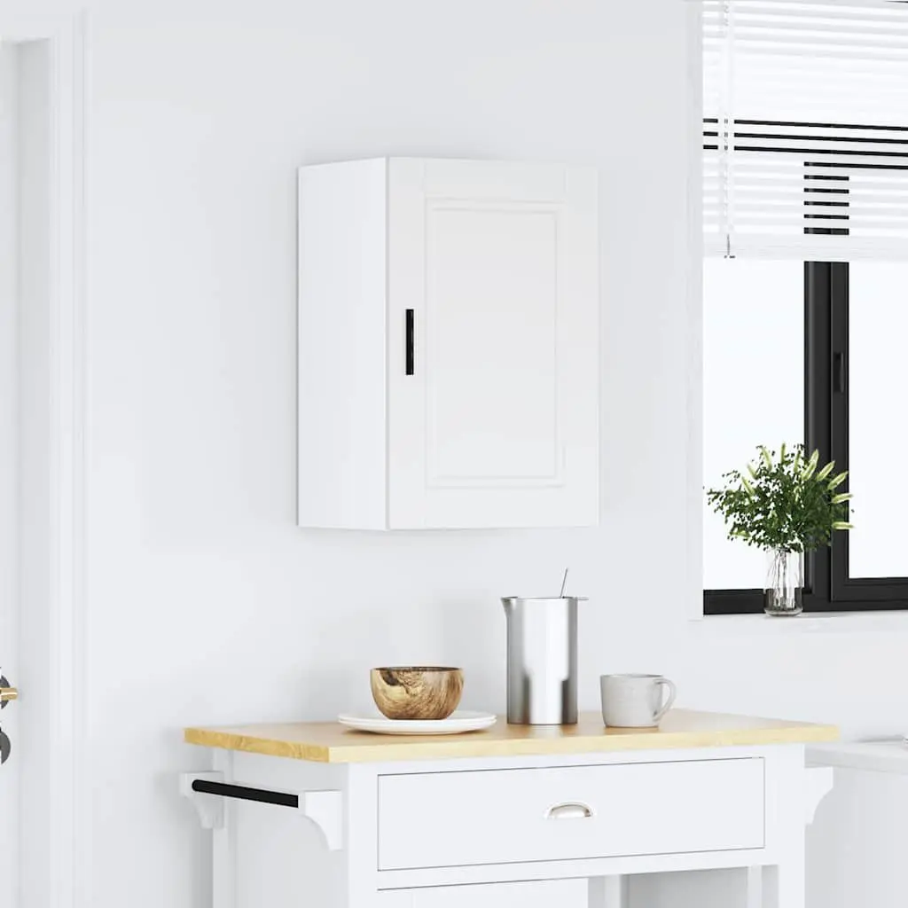 Wall-Mounted Kitchen Cabinet in White