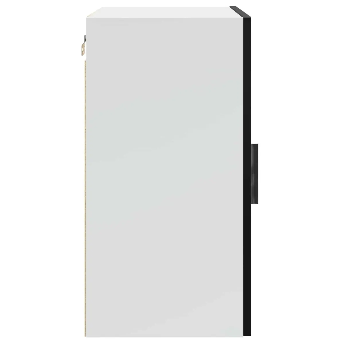 White Wall-Mounted Kitchen Storage Cabinet