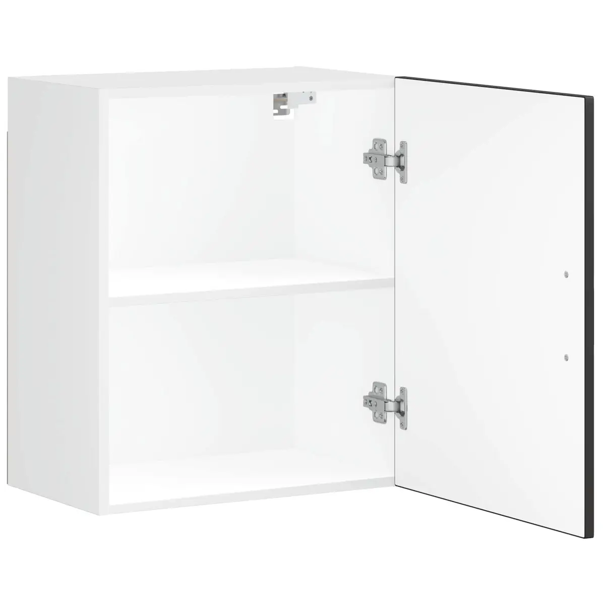 White Wall-Mounted Kitchen Storage Cabinet