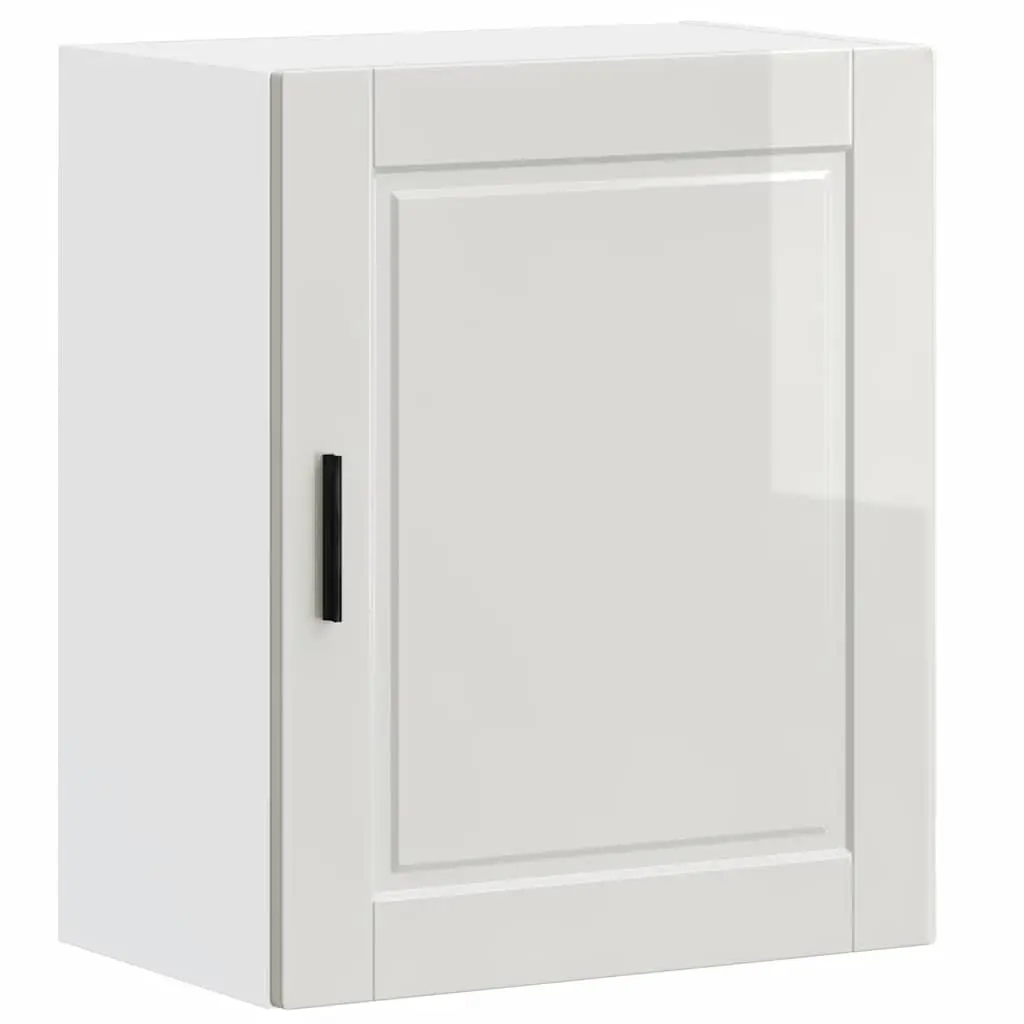 High Gloss Grey Kitchen Wall Cabinet Storage Cupboard