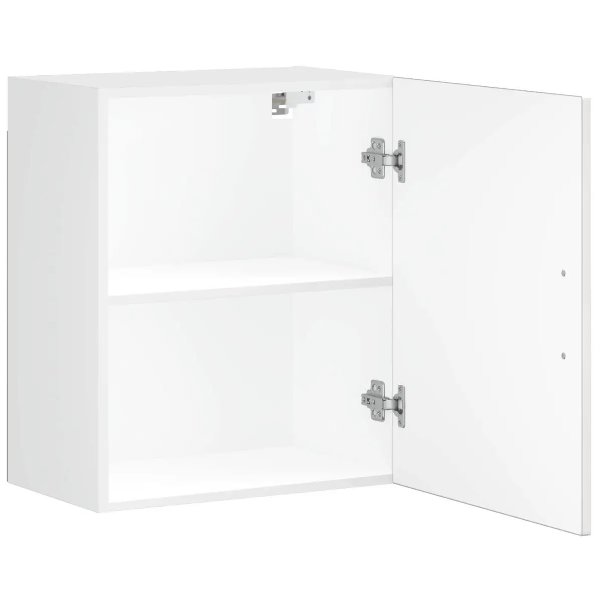 High Gloss Grey Kitchen Wall Cabinet Storage Cupboard