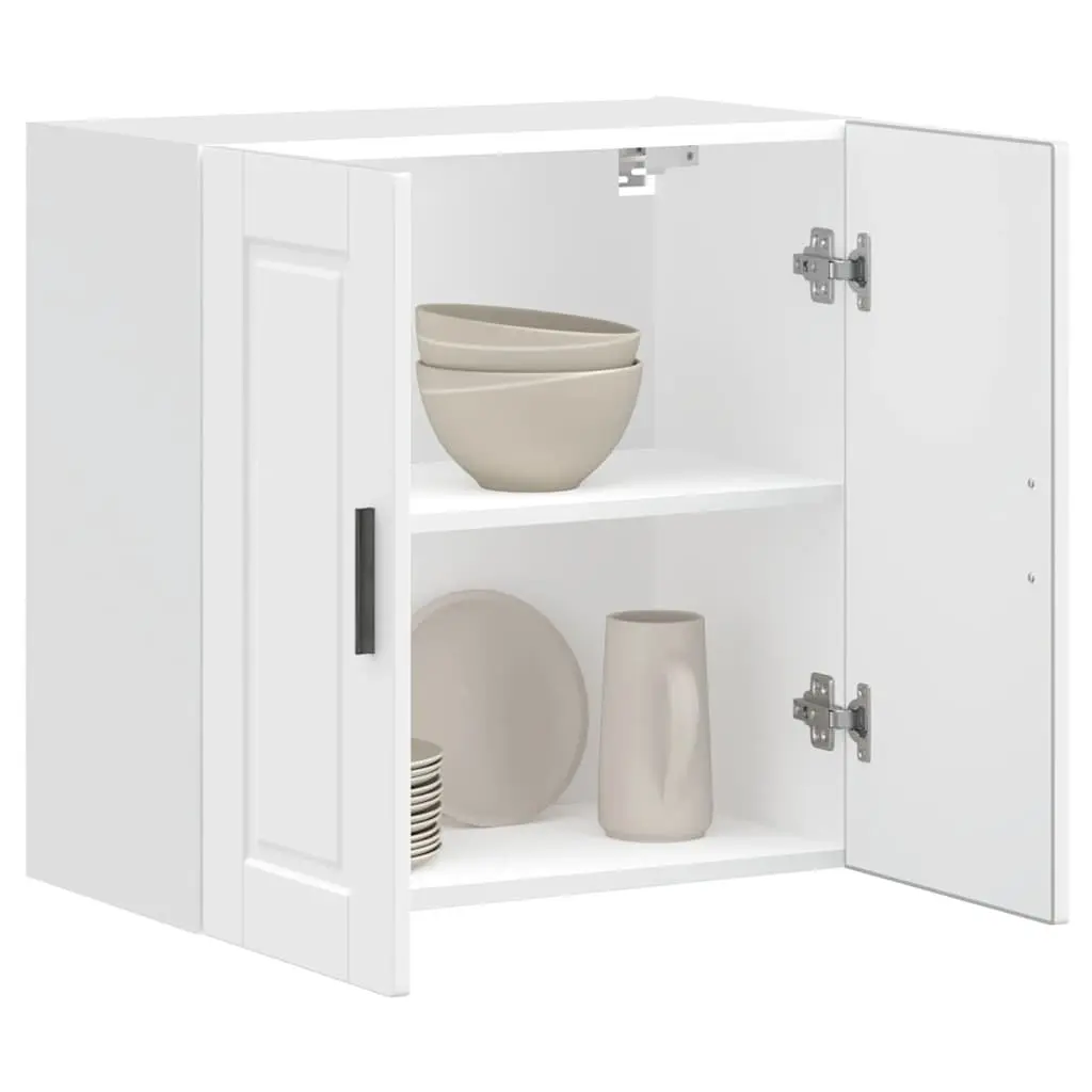 White Engineered Wood Kitchen Wall Cabinet