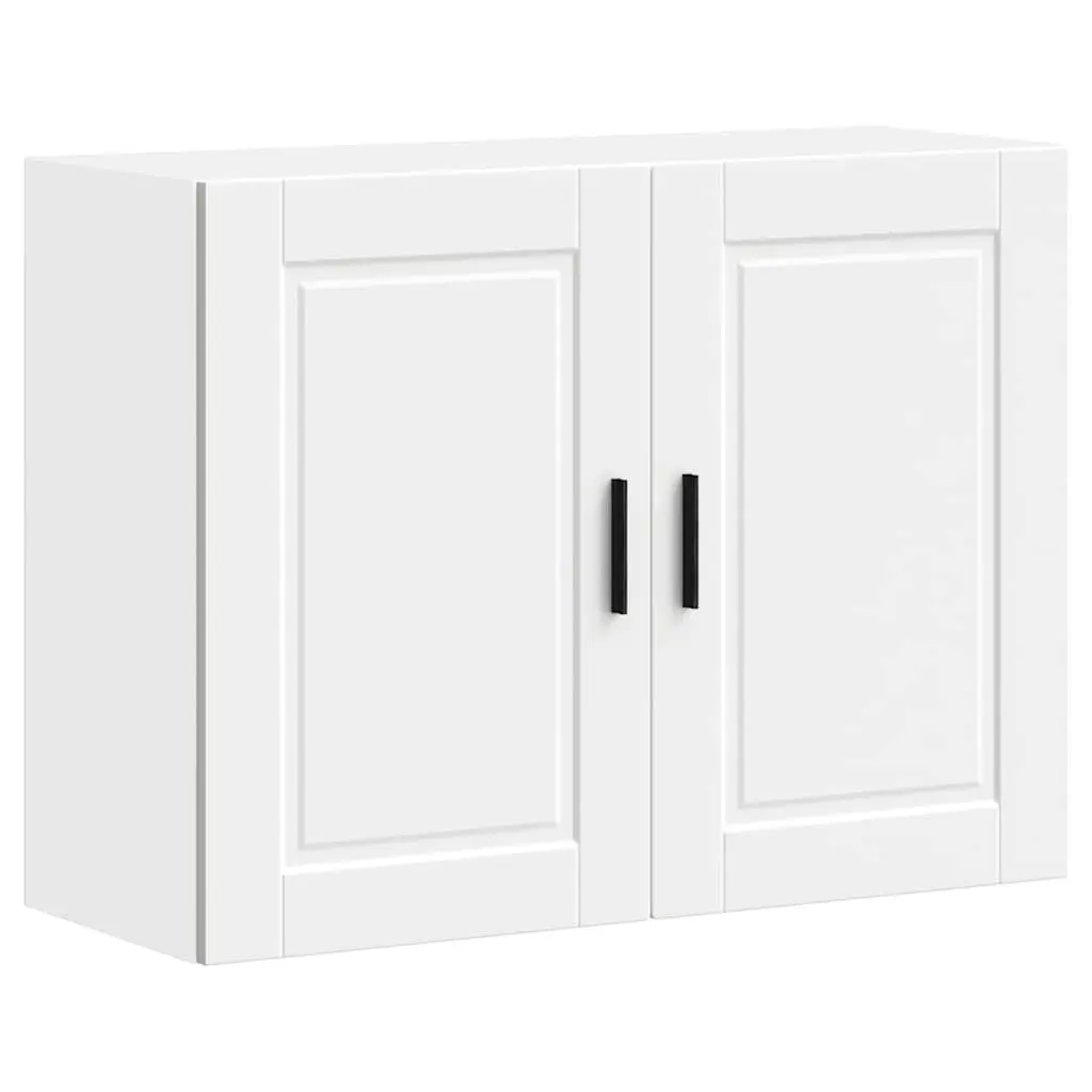 White Engineered Wood Kitchen Wall Cabinet