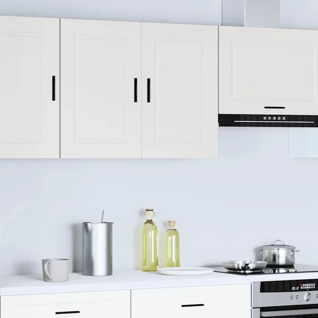 White Engineered Wood Kitchen Wall Cabinet
