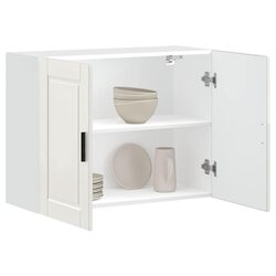 White High Gloss Kitchen Wall Cabinet for Efficient Storage