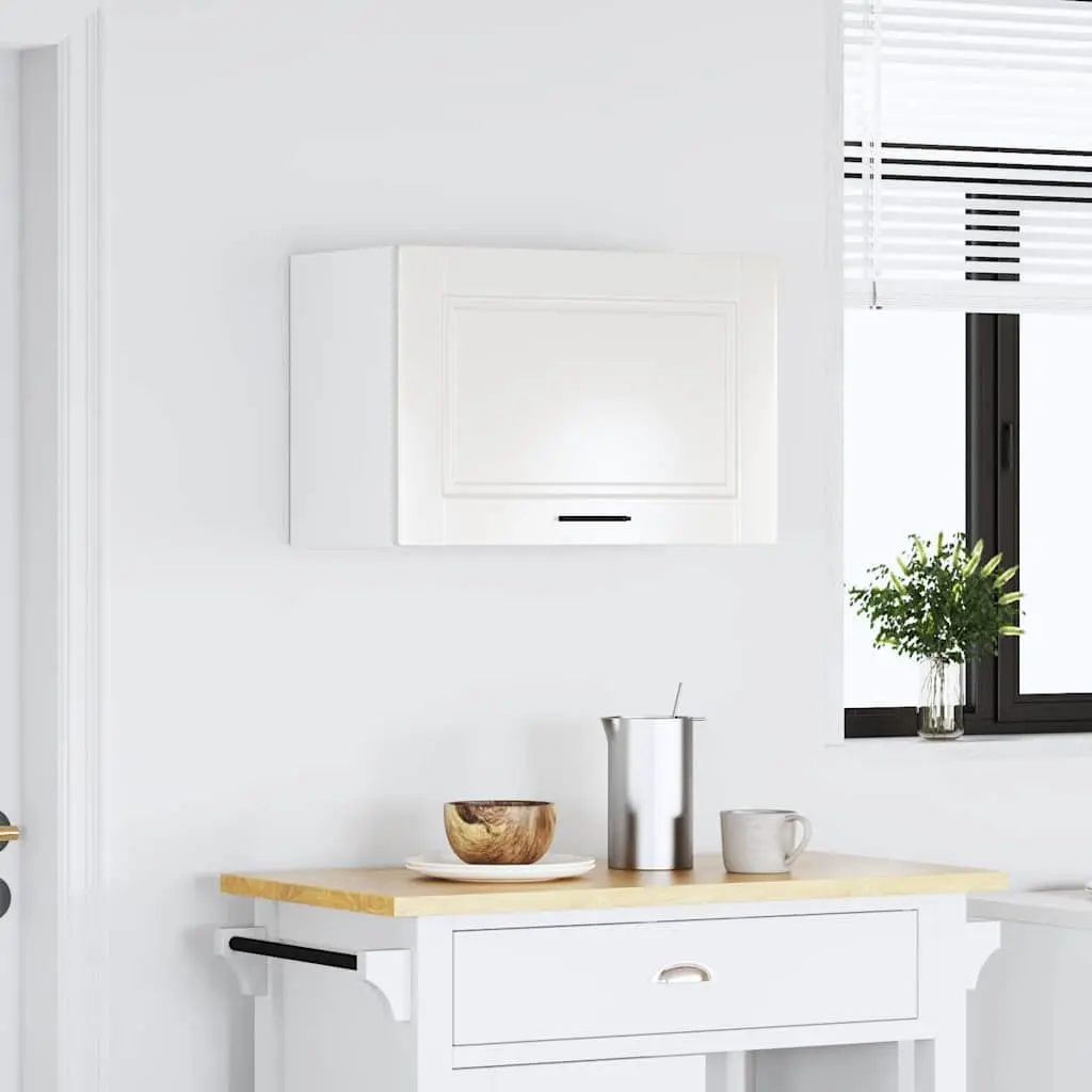 High Gloss White Wall Cabinet for Kitchen Storage