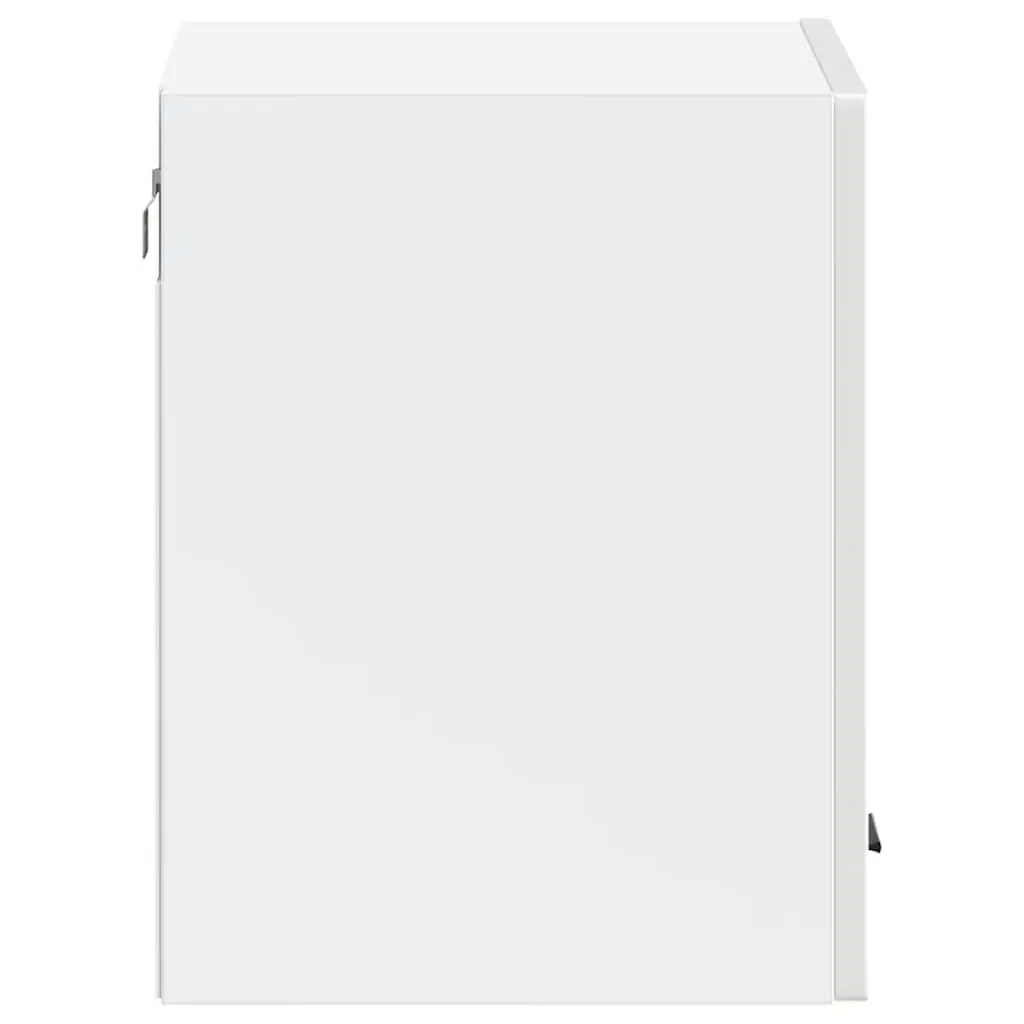 High Gloss White Wall Cabinet for Kitchen Storage