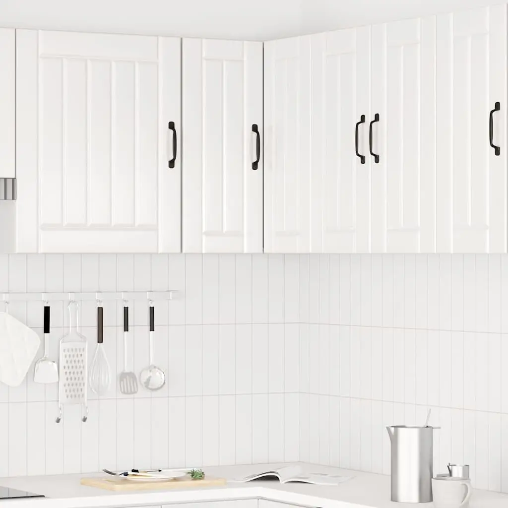High Gloss White Kitchen Wall Corner Cabinet for Storage