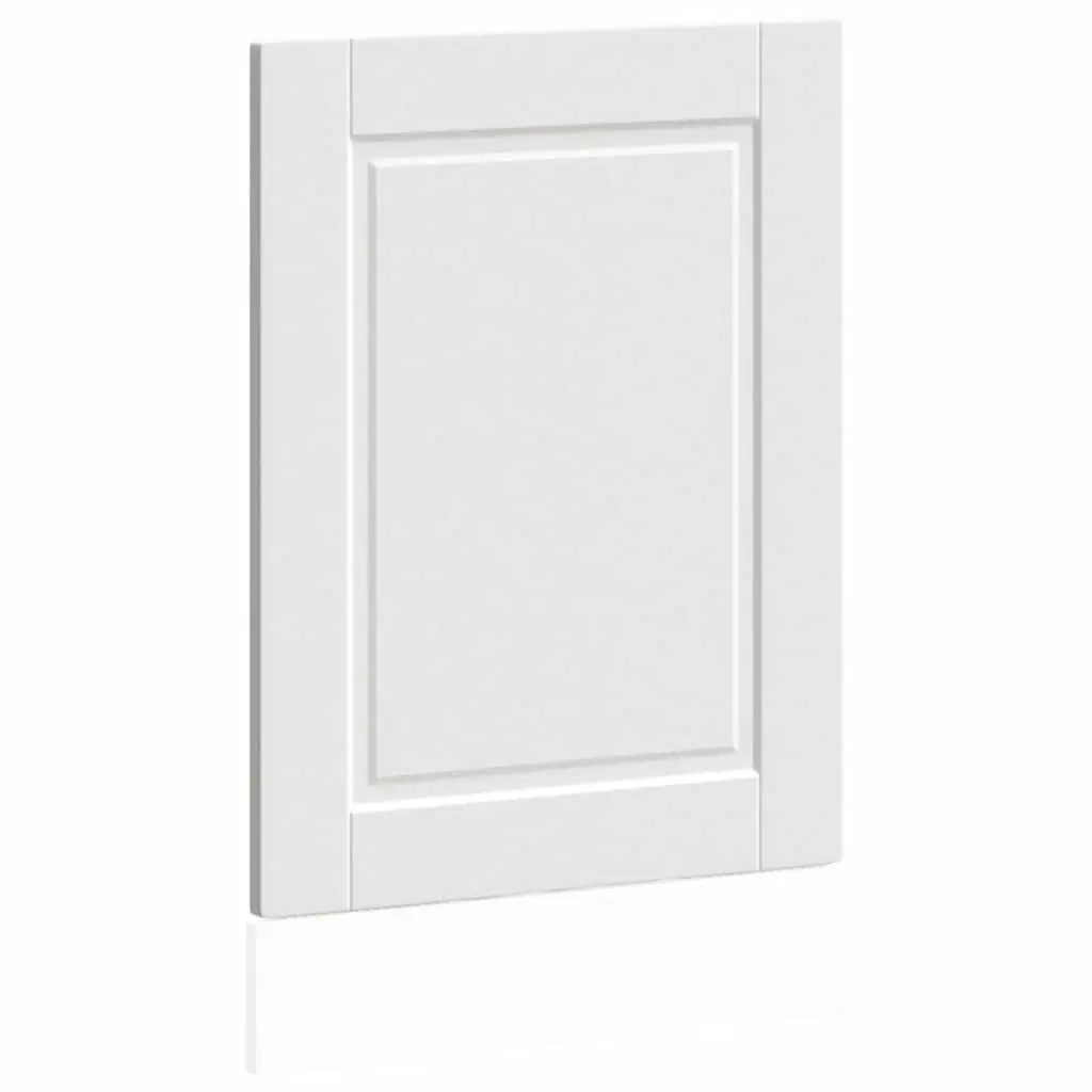 White Dishwasher Front Panel for Kitchen