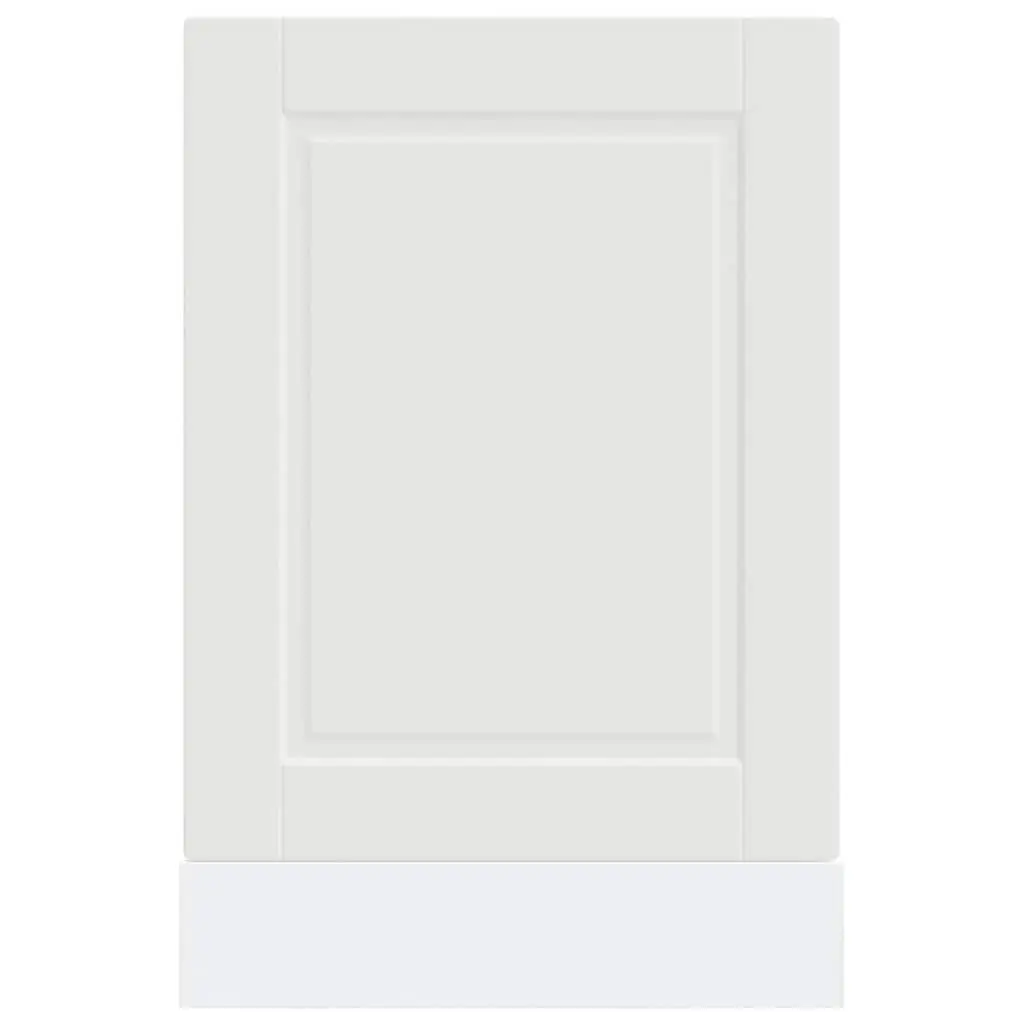 White Dishwasher Front Panel for Kitchen