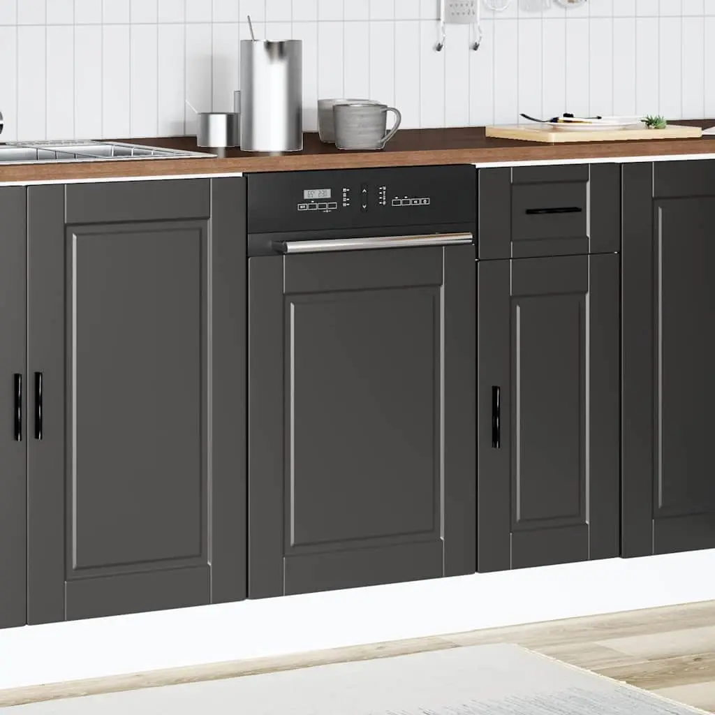 Black Dishwasher Front Panel for Kitchen