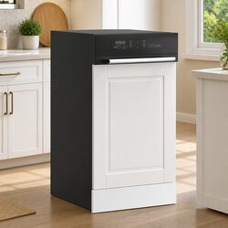 High Gloss White Dishwasher Front Panel for Cabinets