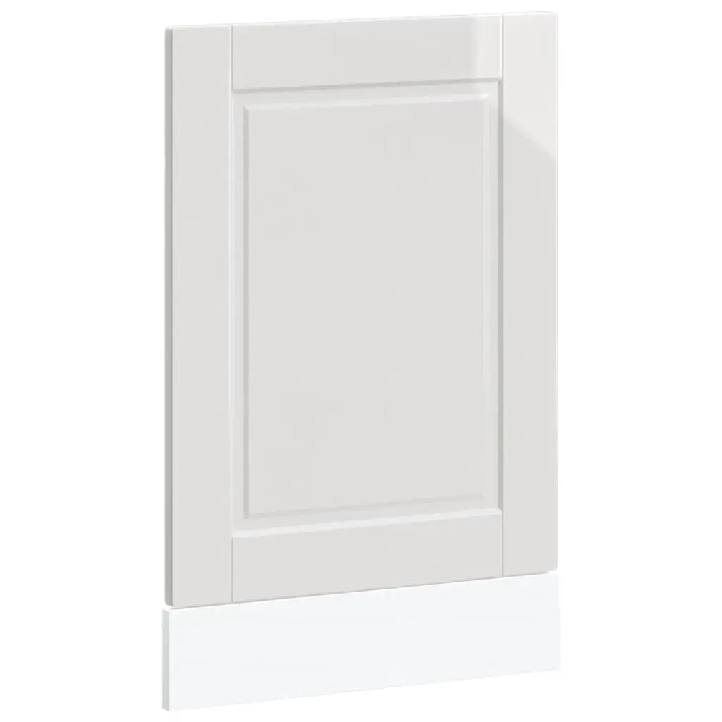 High Gloss White Dishwasher Front Panel for Cabinets